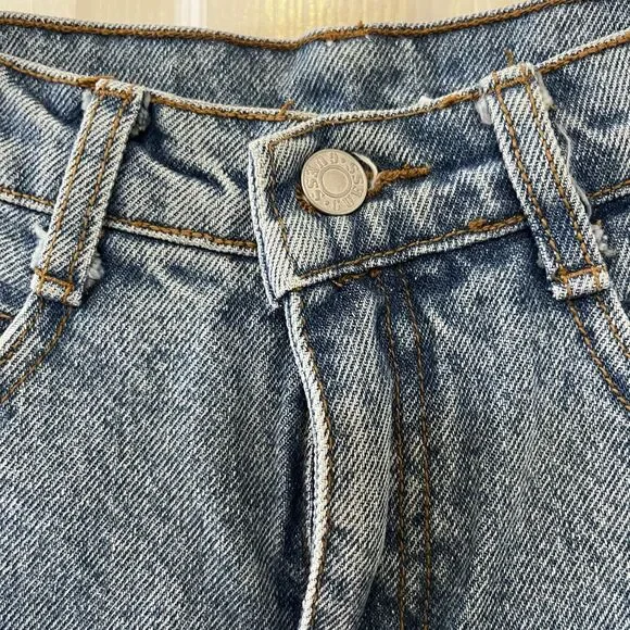 Vintage Guess Kids Jeans High-Rise Straight Leg Girls Size 12